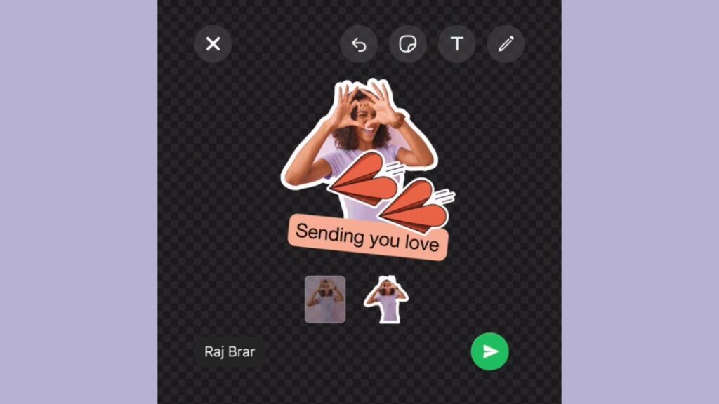 تطبيق واتساب يطلق أداة جديدة لإنشاء ملصقات الصور خاصة بالمستخدمين
