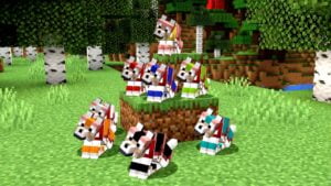 ماين كرافت تطلق تحديث 1.20.70 و 1.20.71 الرسمي وتزيد صحة الذئاب